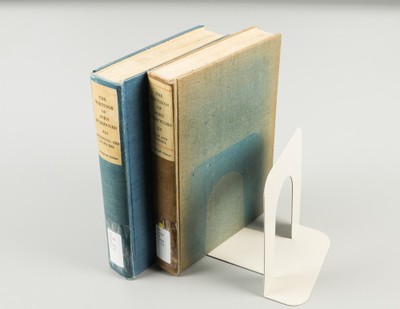 faded book in shape of bookend 2